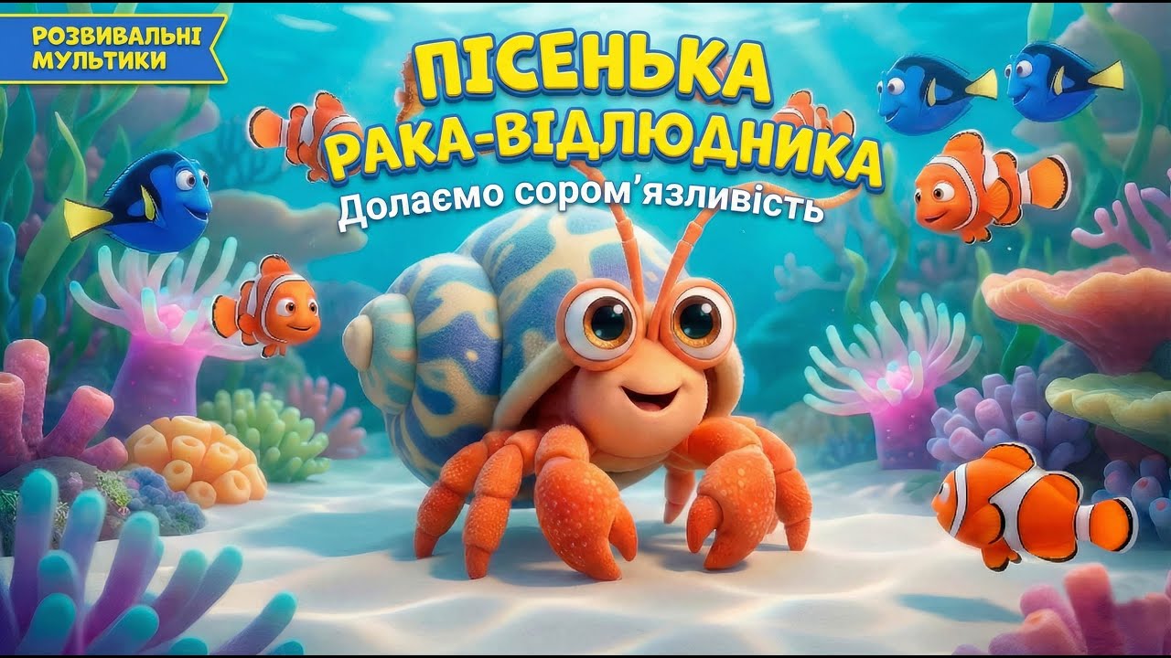 Пісенька Рака - Відлюдника (долаємо сором'язливість)