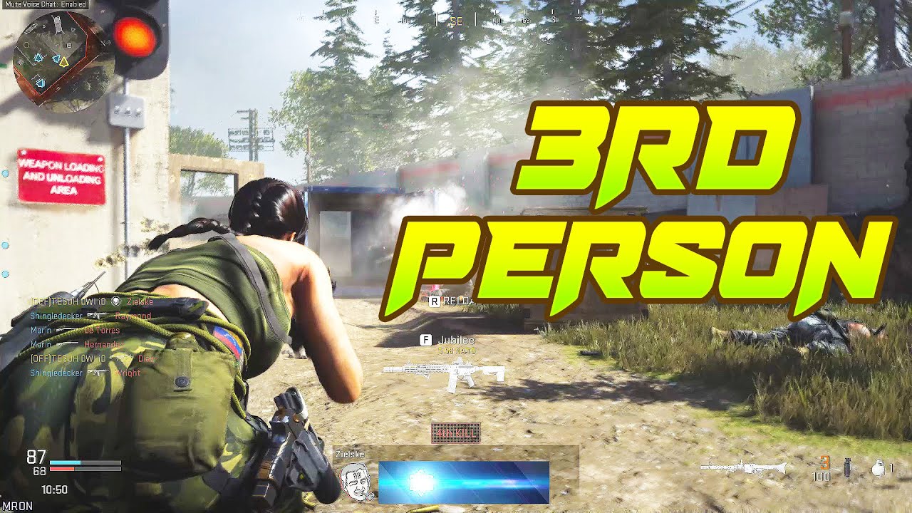 3RD PERSON MODE in Modern Warfare 2019 is so ADDICTIVE!