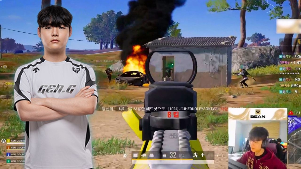 GEN_BeaN#11 - SQUAD RANKED TPP 12+10 KILLS WIN - PUBG Pro