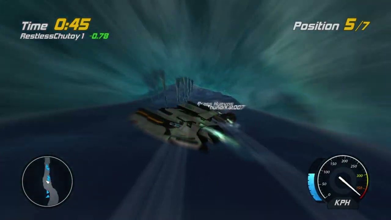 No way I win this race on on Asgard multiplayer race