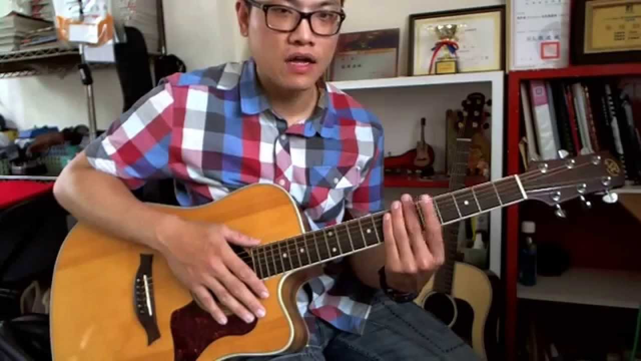 Guitar Percussion Tutorial#1 - 4beats 吉他敲擊節奏教學#1 - 4分音符