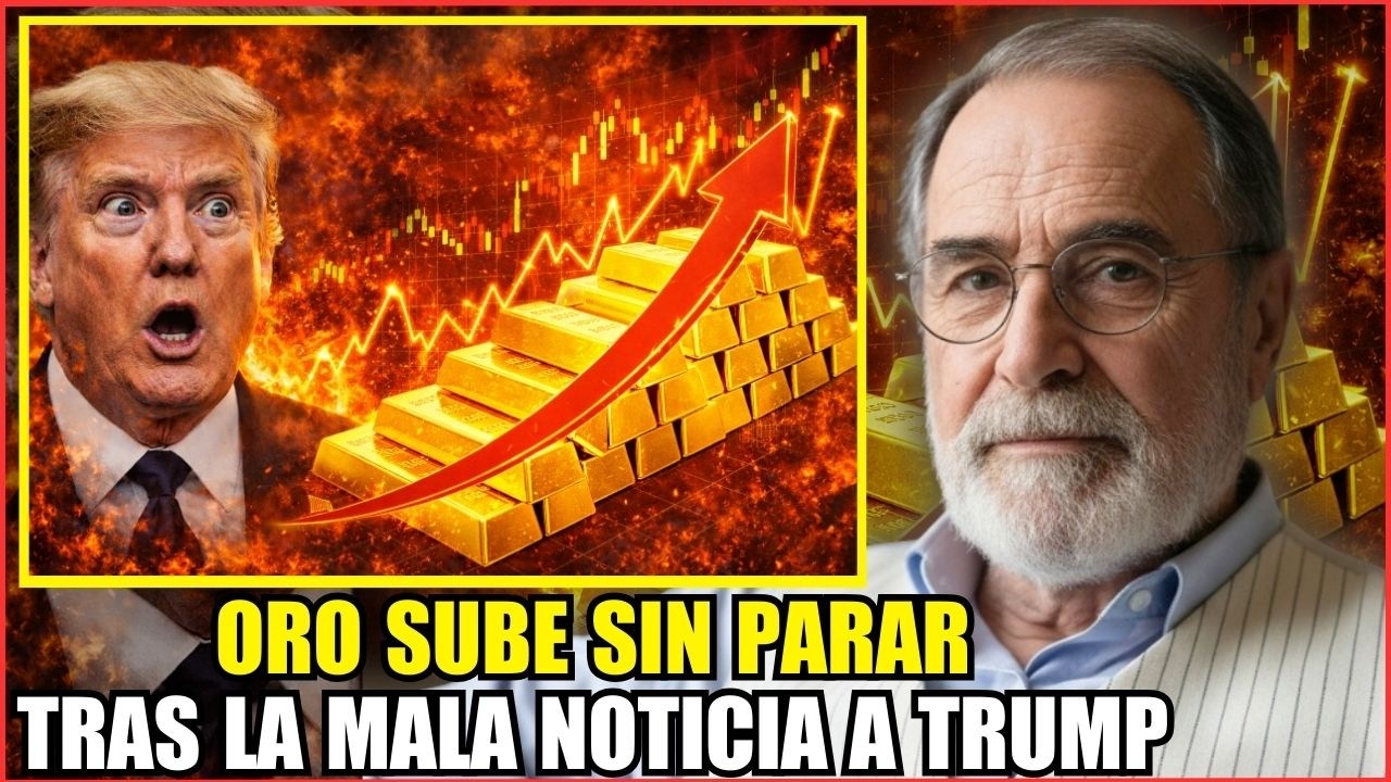 ORO EN RÉCORD: El imperio de Trump se agrieta y el mercado tiembla