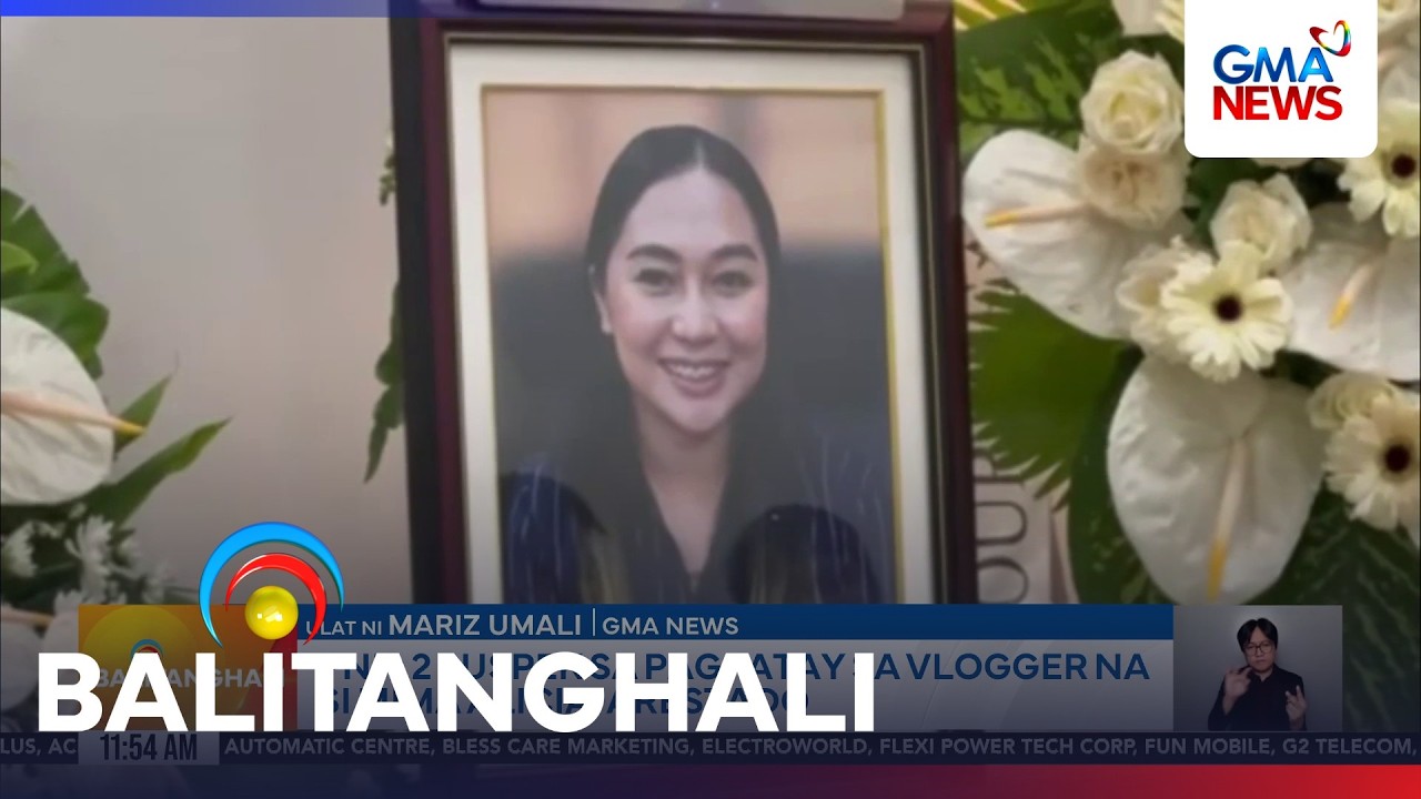 PNP - 2 suspek sa pagpatay sa vlogger na si Mima Alicia, arestado | Balitanghali
