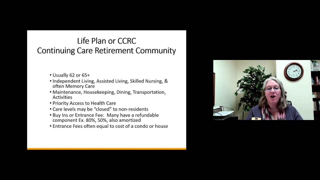 Webinar: Evaluating Retirement Living Options