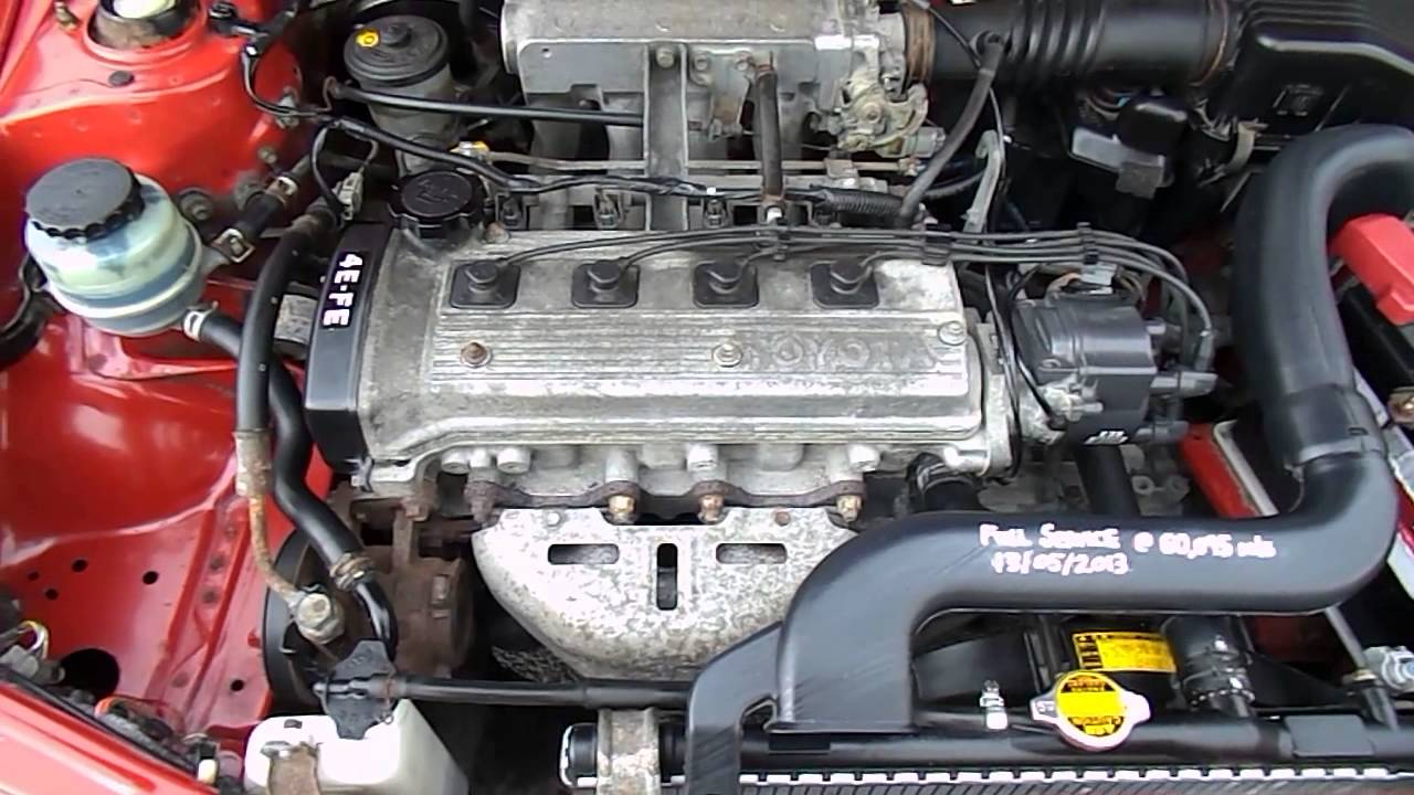 Toyota Starlet 4E-FE Engine