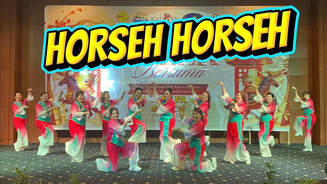 HORSEH HORSEH LINE DANCE DEMO BY HAPPY FAMILY LINE DANCE SAMARINDA, 19 FEBUARI 2026 