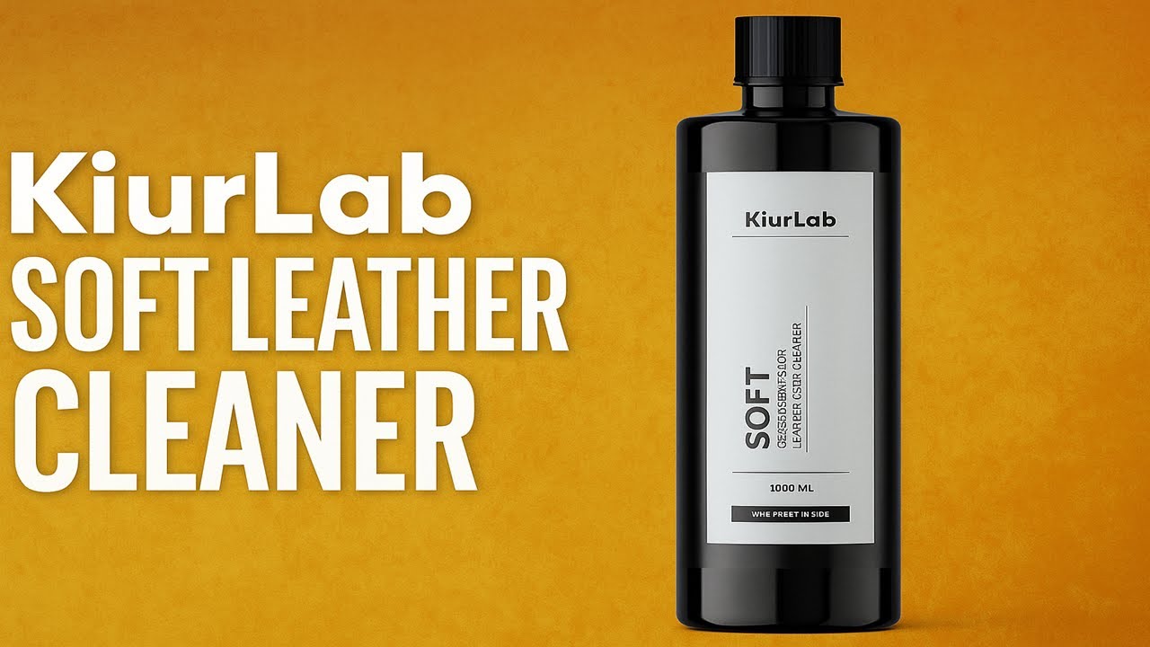 KiurLab Soft Leather Cleaner - Robi robotę!