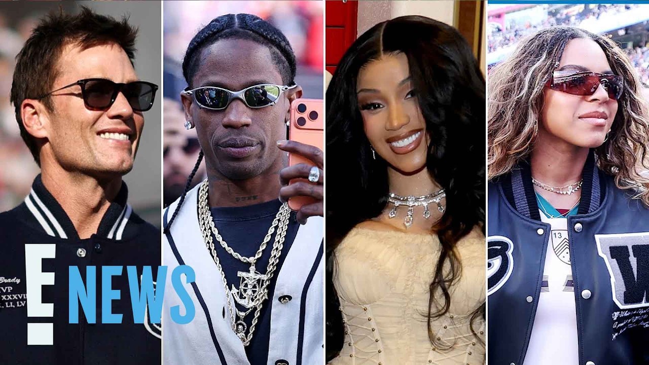 Cardi B, Tom Brady and More Celebrities at Super Bowl 2026