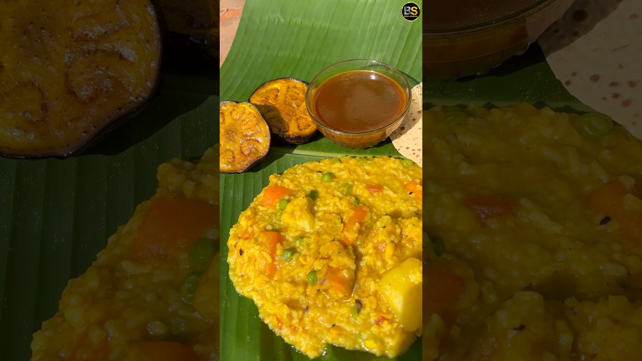 Village style Bengali Traditional Khichdi Recipe | #khichdi #bongsamayal #shorts