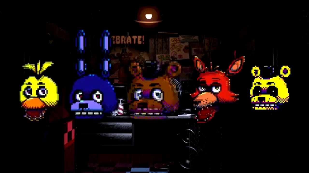 Five nights at Freddy's (8 bit dance remix!)