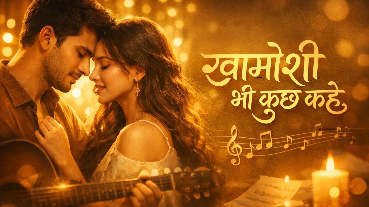 ख़ामोशी भी कुछ कहे ❤️ | Romantic Hindi Song | Sonu Nigam Style Melody