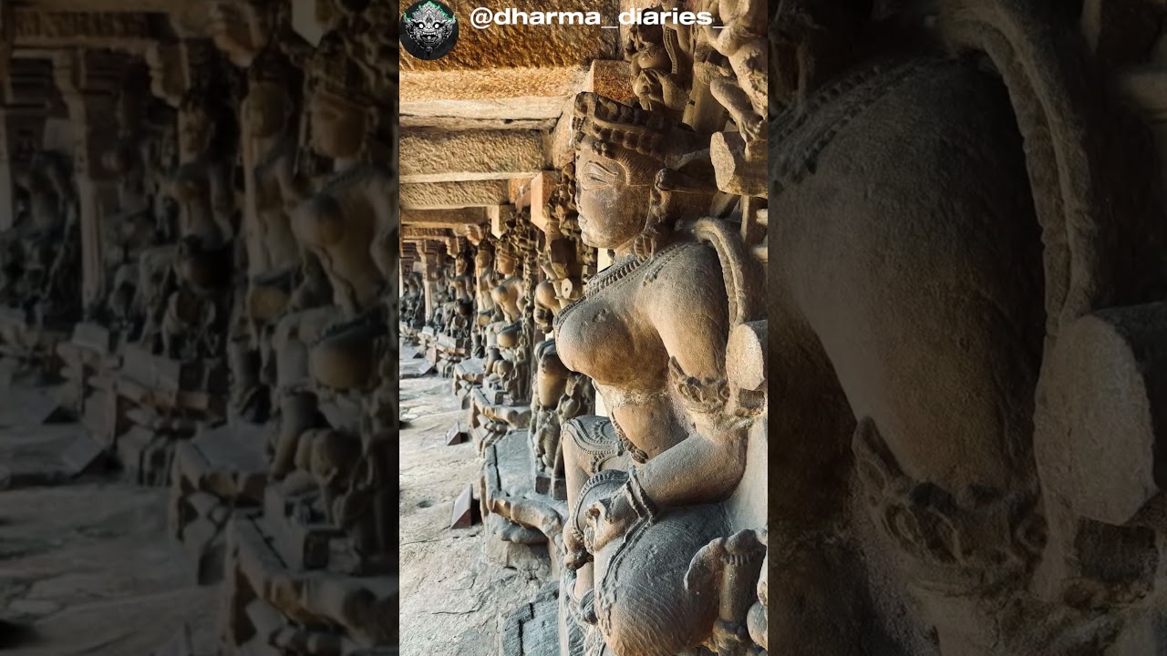 Most unique😱temple🕉️design. 