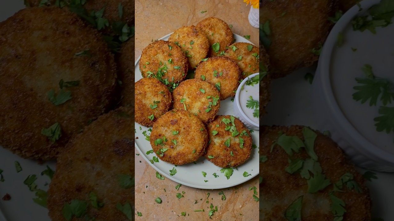 Potato Cutlets Recipe #shorts #ytshort #potato #potatorecipe #cutlet #potatocutletsrecipe