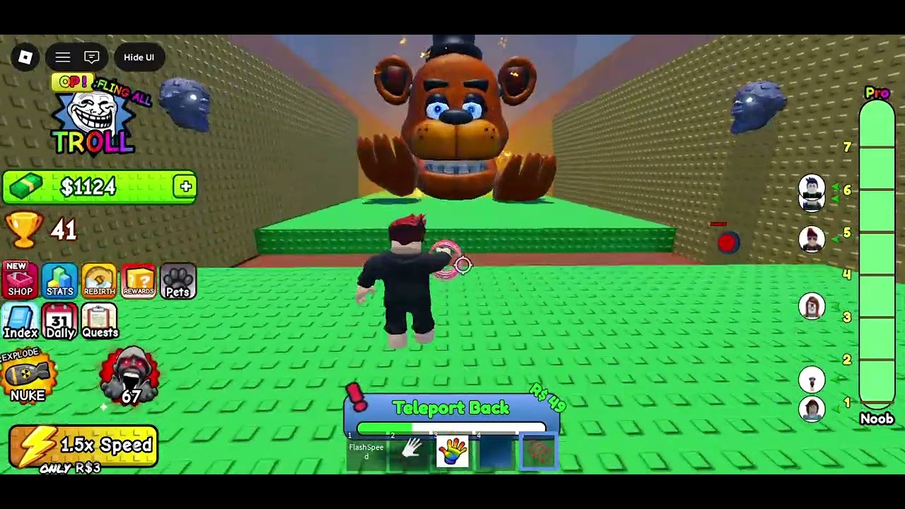 playing do not crushed by 67676767 inn roblox in laptop