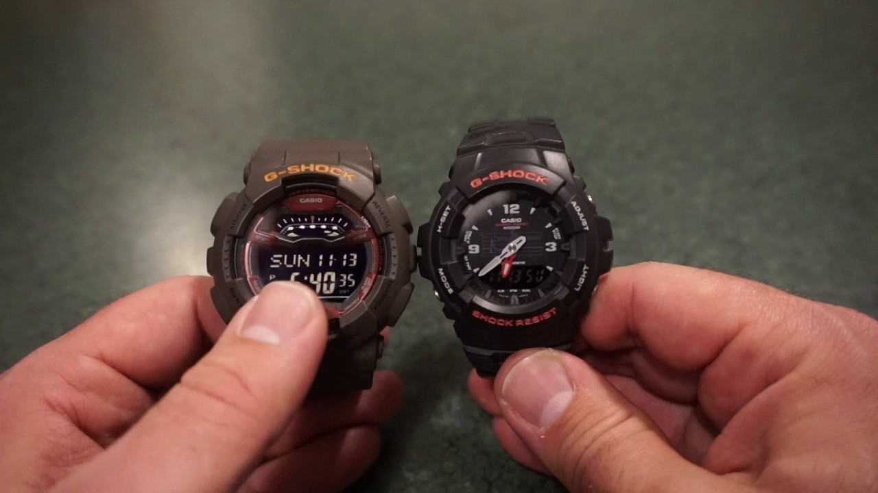 Totally Tacticool watches for any occasion! Casio G Shock Glide and old school G Shock