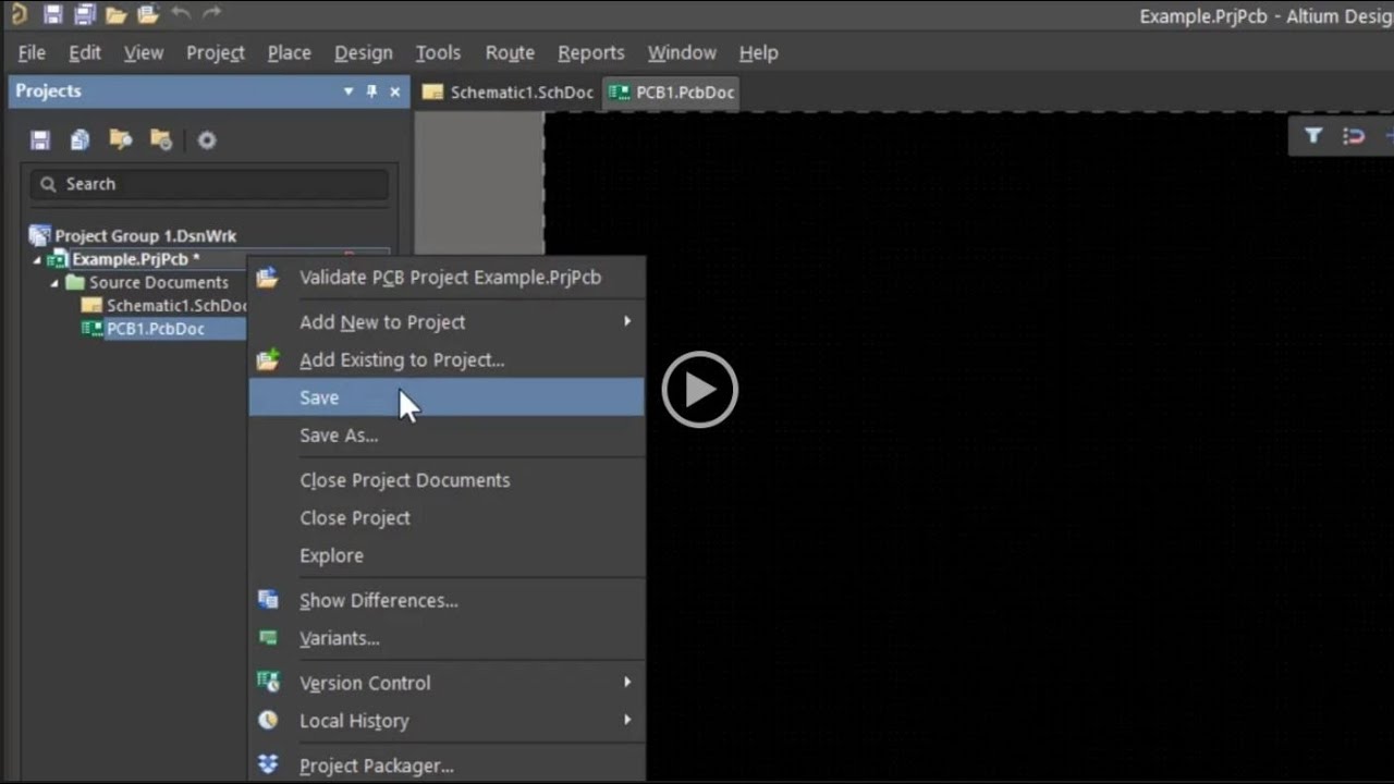 Altium Designer. Создание и настройка проекта (Урок 1)