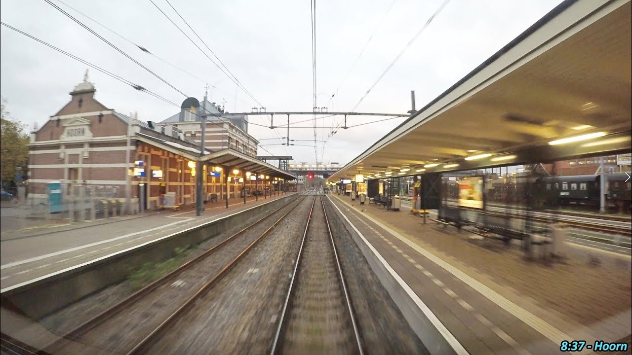 Train Cab Ride NL / Empty Train / Hoogkarspel - Schiphol - Hoofddorp Opstel / VIRM / Oct 2017