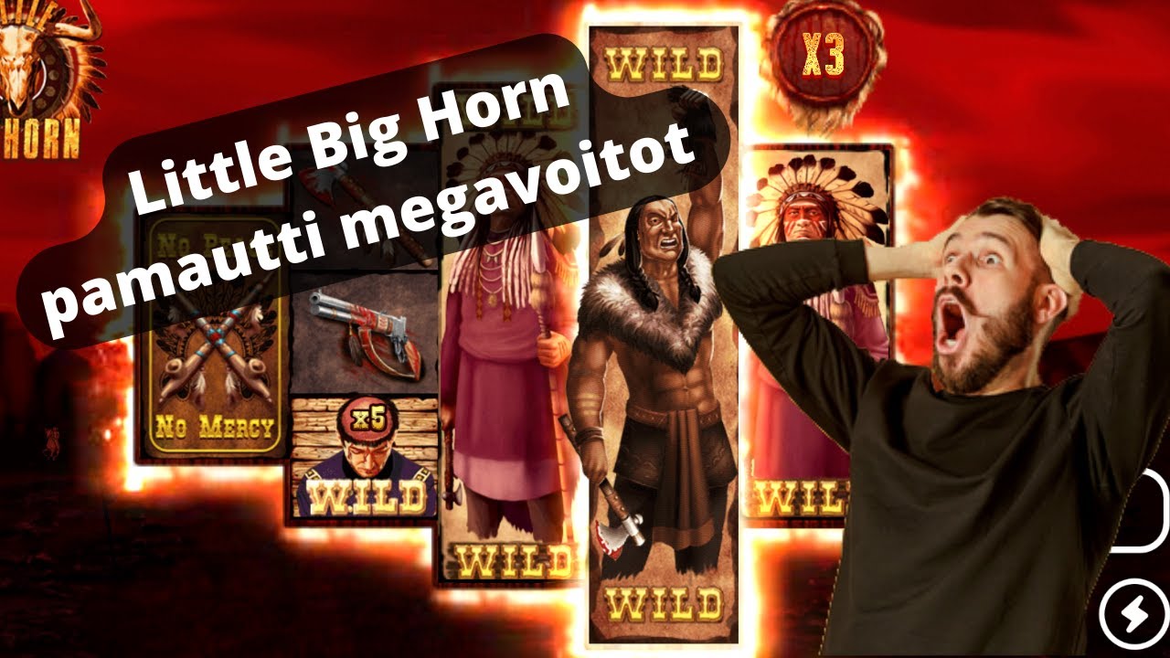 Little BigHorn Max Win - MEGA VOITTO - Paljonko Tuli Voittoja?