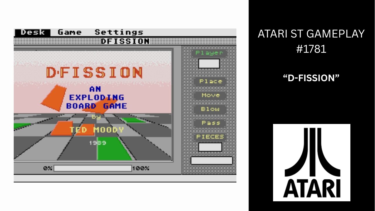 D-Fission (Atari ST / Gameplay #1781)