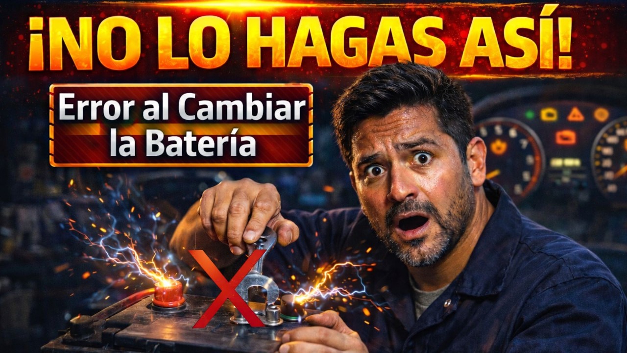 CUIDADO ⚠️ Cómo Desconectar y Conectar una Batería Auto | Qué Hacer Después y Cómo Respaldar Memoria