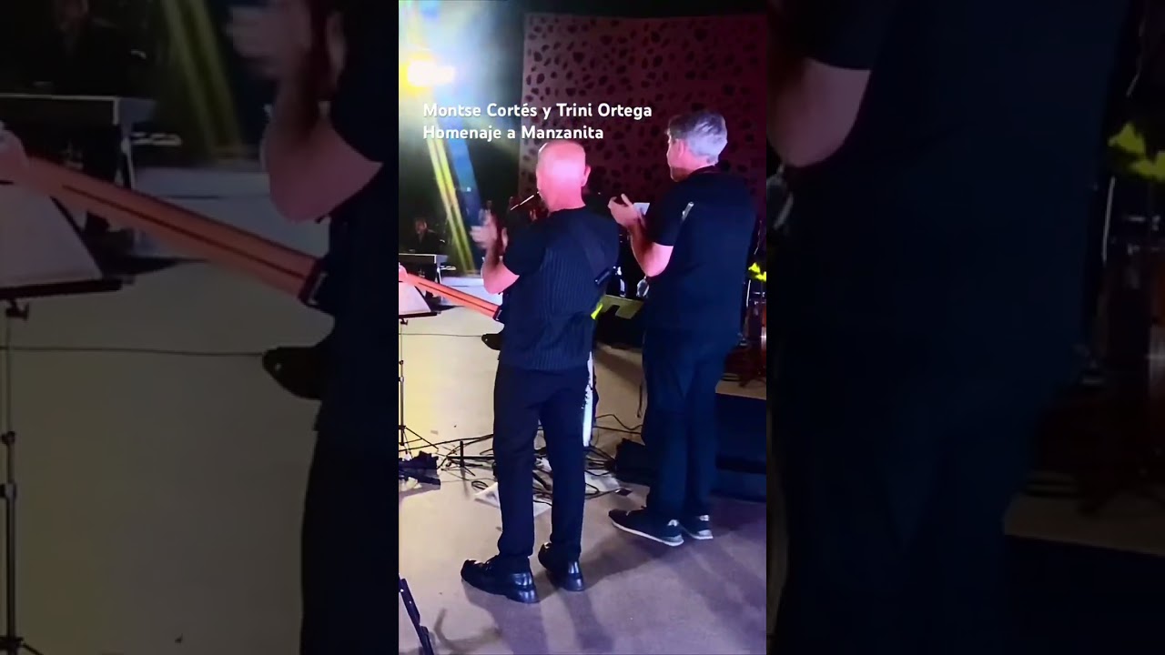 Montse Cortés y Trini Ortega Homenaje a 