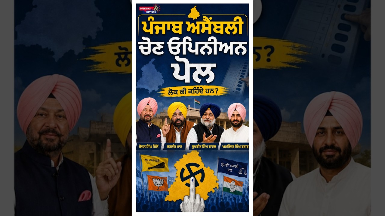 Punjab Assembly Election Opinion Poll 2027 || AAP vs Congress #bjp #congress #sad #aap
