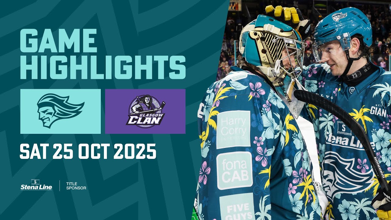 HIGHLIGHTS: Belfast Giants vs Glasgow Clan