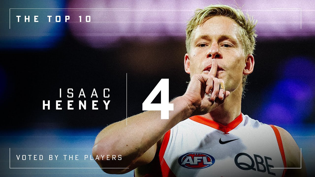 &ldquo;Easily the best marking mid&rdquo; | AFL Top 10 | Isaac Heeney | Fox Footy