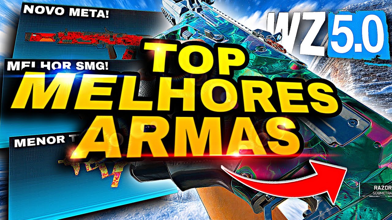 *MUDOU TUDO* Novo META ATUALIZADO WARZONE 🥶 TOP MELHORES ARMAS WARZONE!