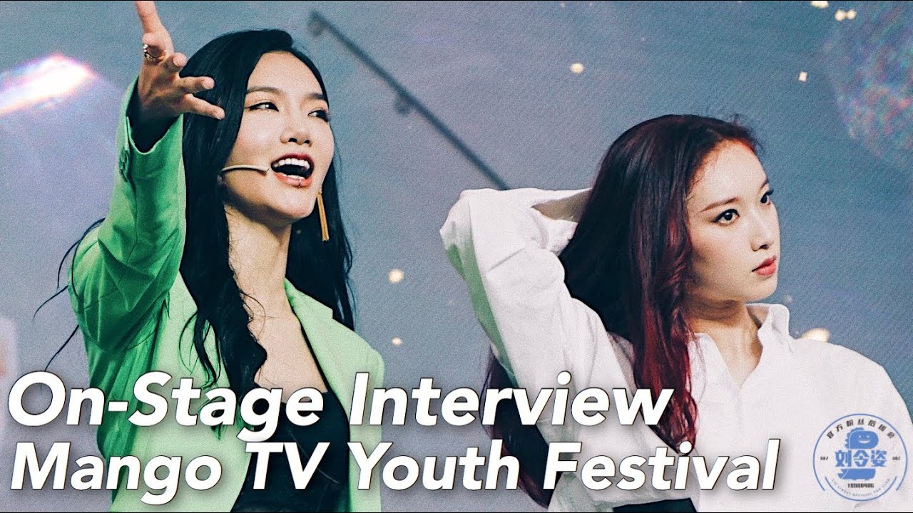 [ENG SUB] 200807 Liu Lingzi and Zeng Keni Interact with Fans (Mango TV Youth Festival)