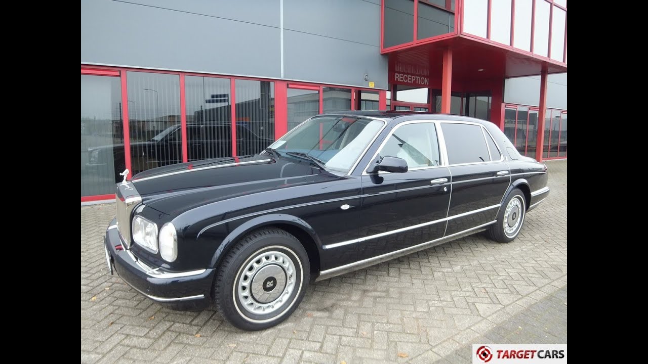 751526 ROLLS ROYCE SILVER SERAPH PARK WARD 5.4L V12 326HP 02-91 3721KM DARKBLUE LHD