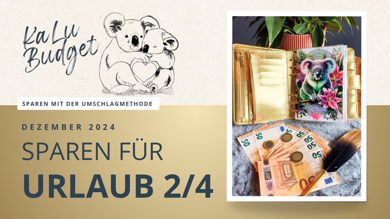 Sparen für Urlaub 1/4| März 2026 | Der Urlaub rückt näher und wir brauchen das Geld🙈#umschlagmethode