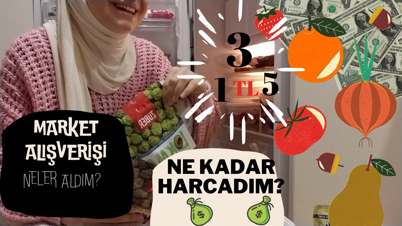 VLOG 25 | #yurtvlogu Market Alışverişi ve Dolap Düzenleme 🛒
