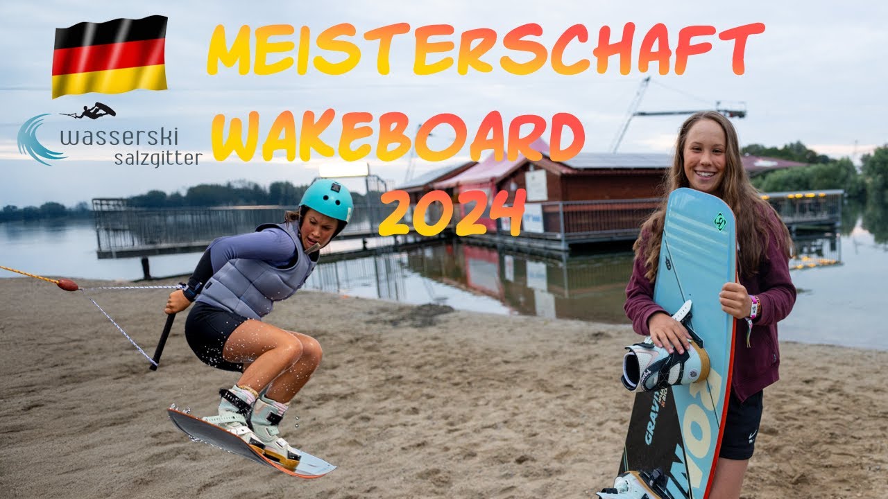 Deutsche Meisterschaft Wakeboard 2024 Salzgitter - U18 Junior Ladies // mit Laura