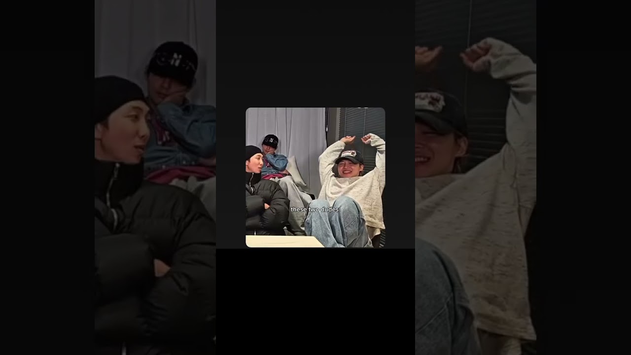 v and Jhope are so unserious 