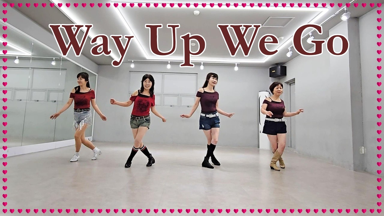 Way Up We Go - Line Dance / Intermediate / 웨이업위고 라인댄스, Travis Taylor