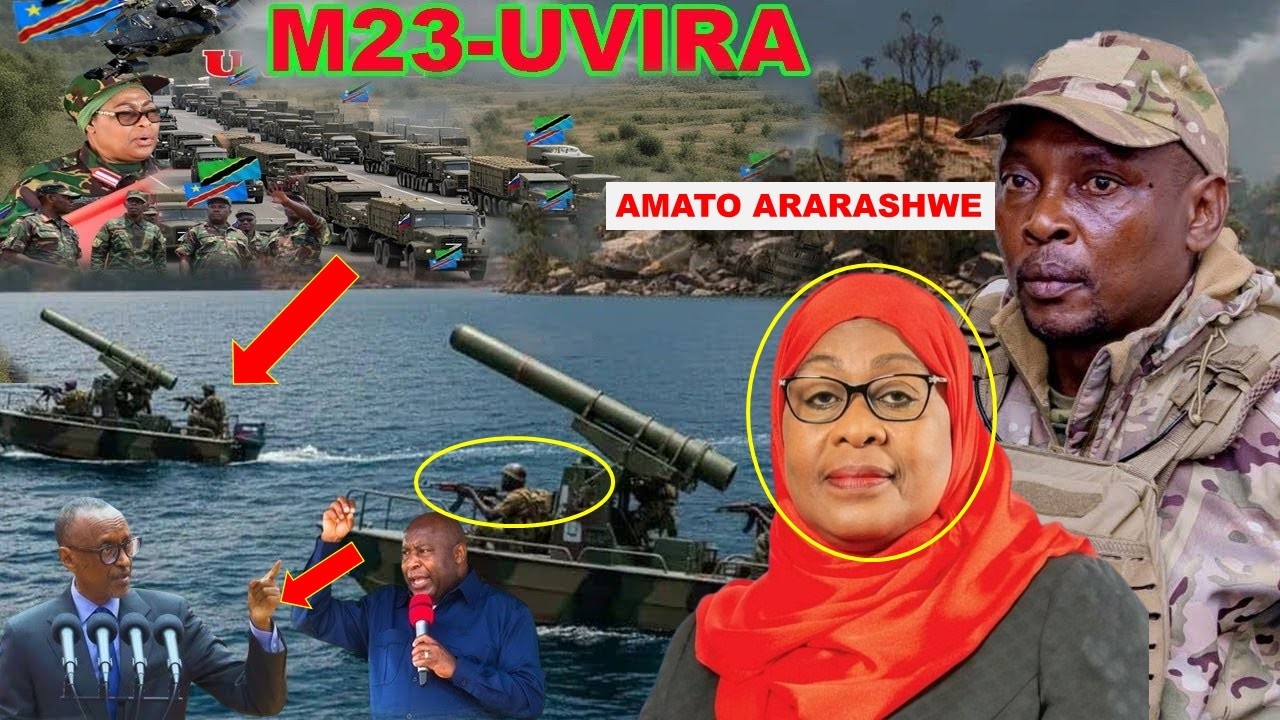 NONAHA UMWAKU #M23 IHEMUIYE TANZANIA #SAMIA ARIKURIRA NKAGAHINJA UMUBOROGO KURI KISEKEDI