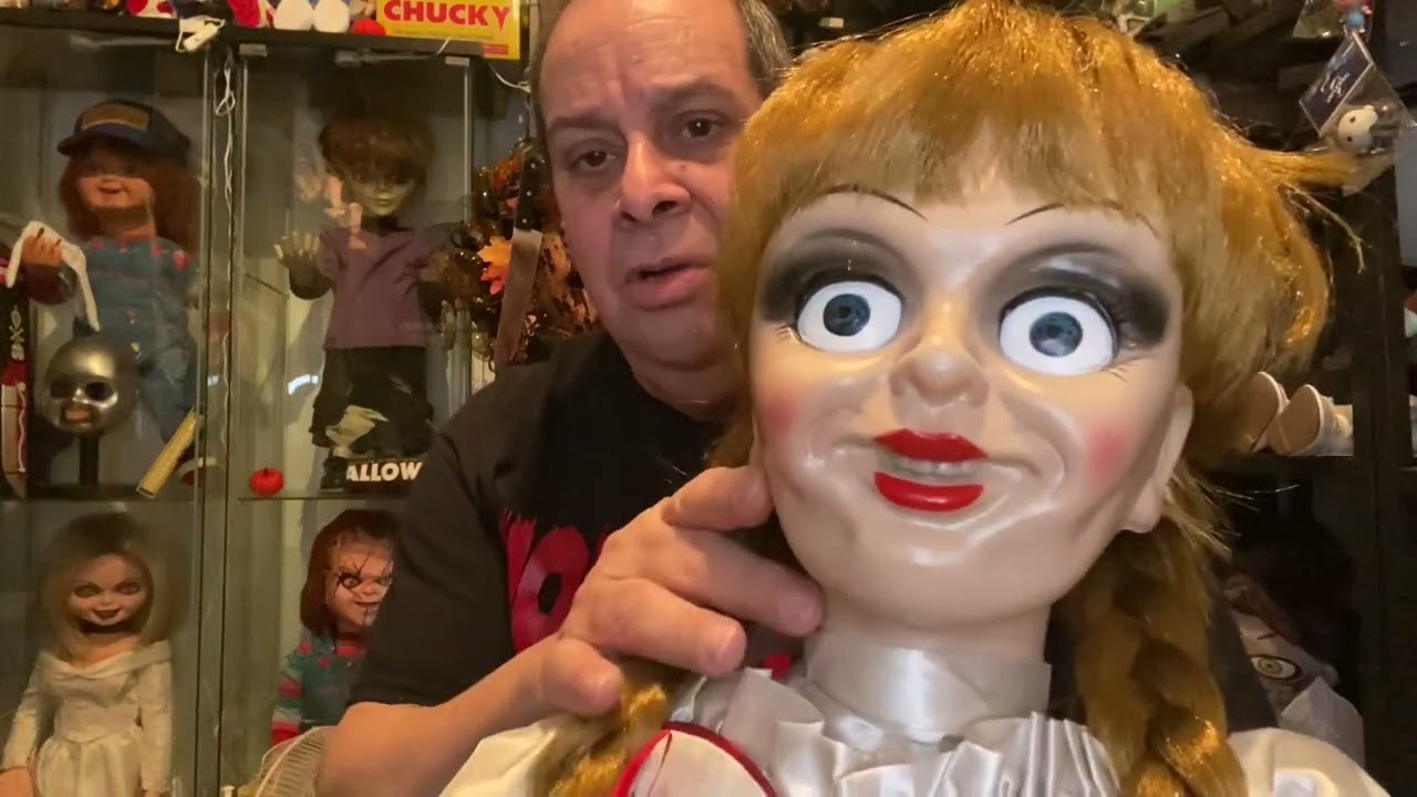 Unboxing The Spirit Halloween Annabelle doll. ￼