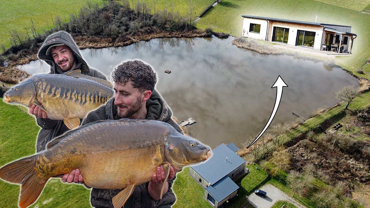Carp Fishing From A Luxury Cabin - French Fishing Holiday!