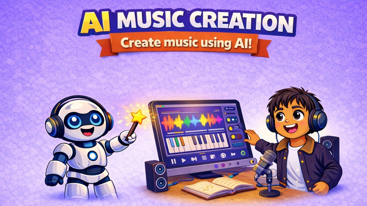 Episode-8 Create Music with AI 🎵🤖 | AI Music Generator Explained (Beginner Guide)
