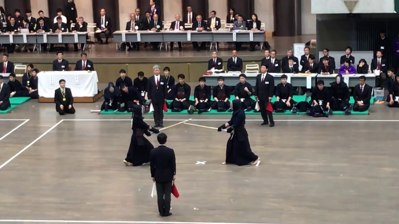 大将戦 星子vs梶谷 2018関東学生新人戦 準決勝 筑波大vs明大