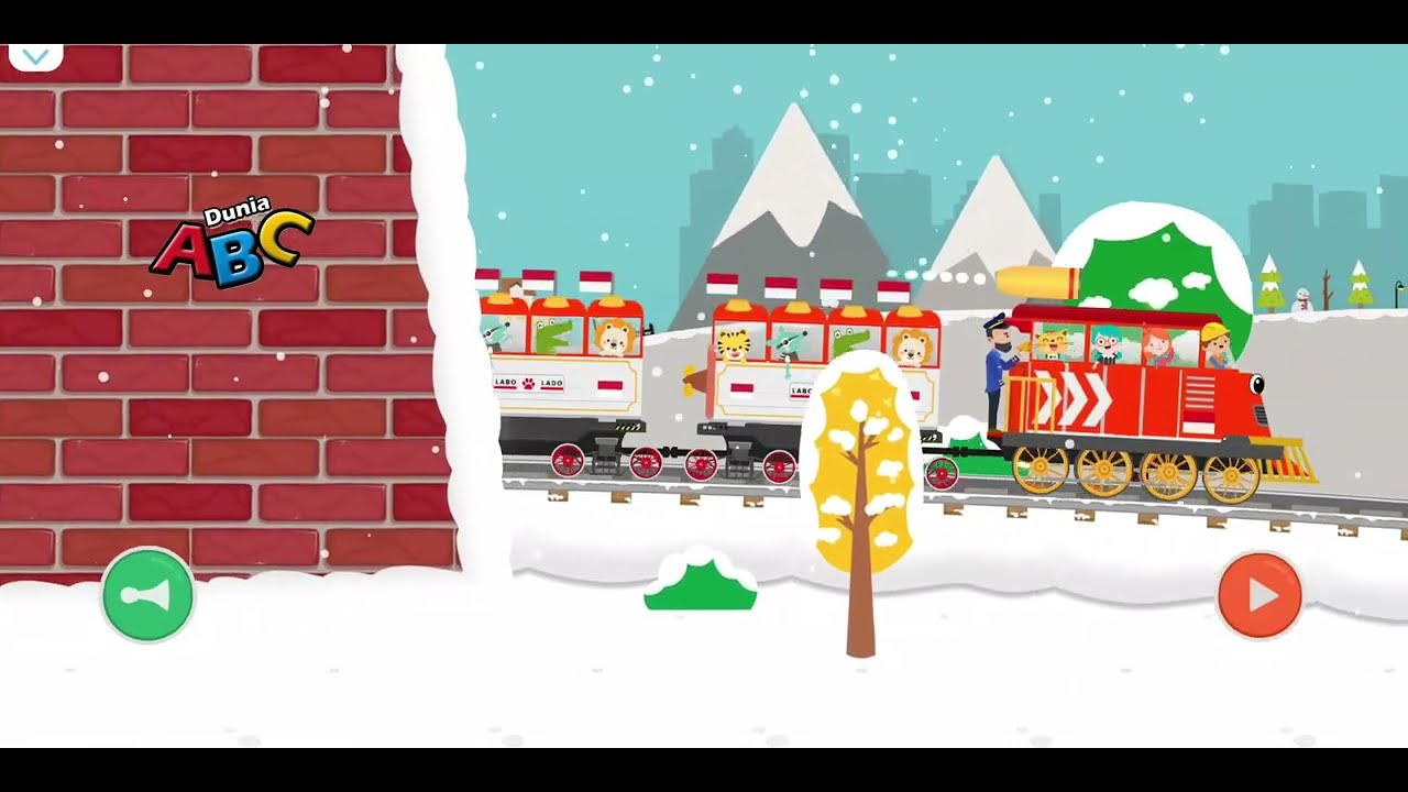 Labo Brick Train #11 Membuat Odong-odong Merah