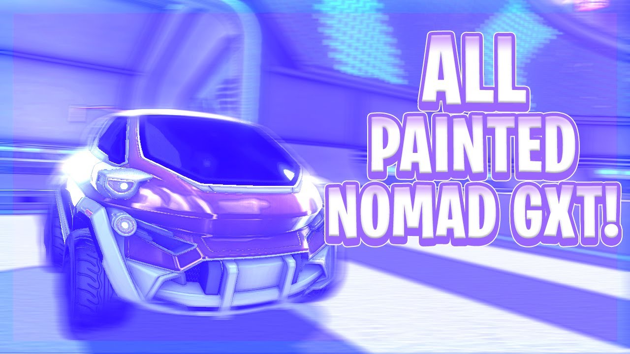 ALL *NEW* PAINTED NOMAD GXT! (Rocket League Season 6 Update)