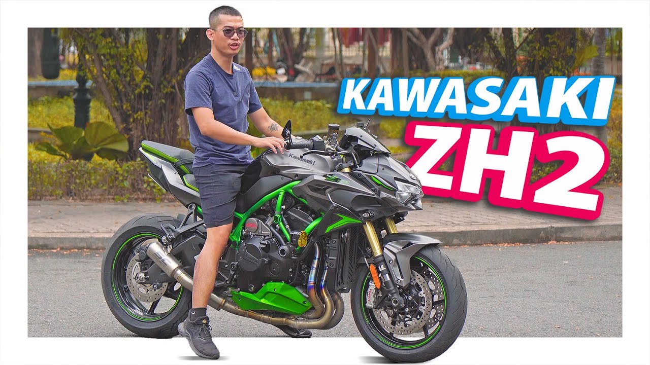 Đánh giá có sao nói vậy siêu xe Kawasaki ZH2 động cơ siêu nạp | Anywhere Man