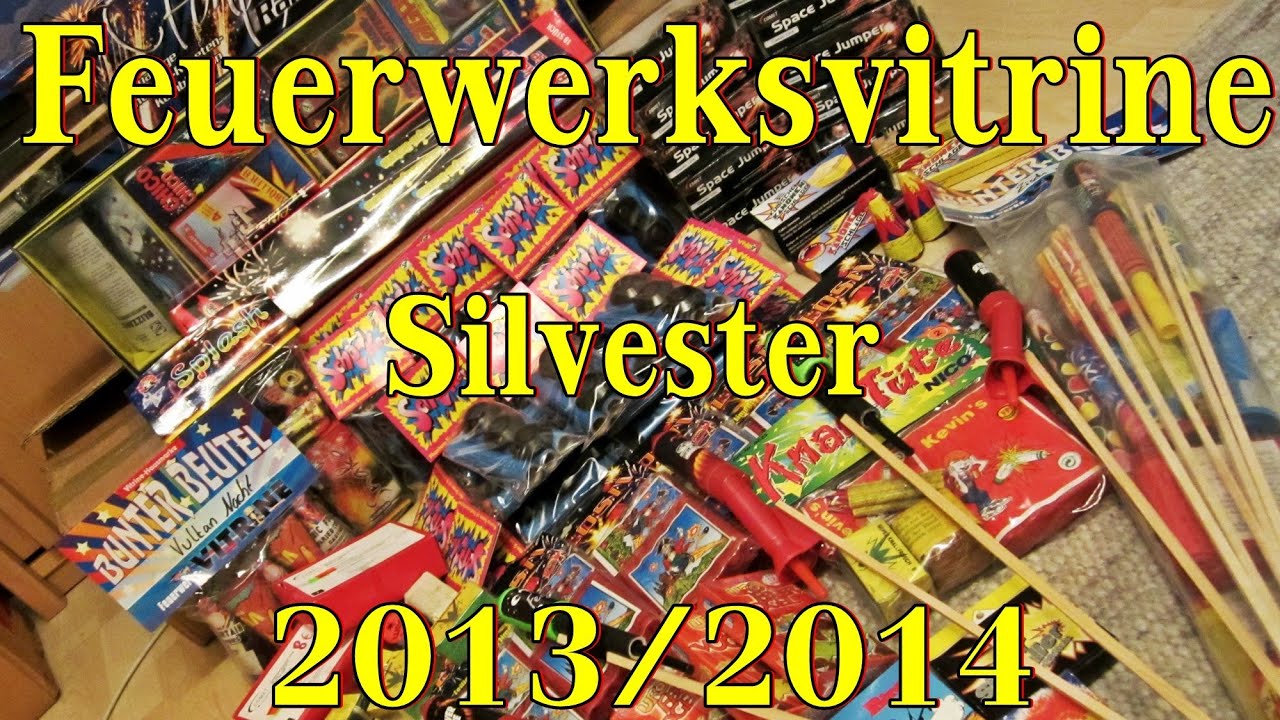 FEUERWERKSVITRINE BESTELLUNG 2013 / 2014 TEIL 1