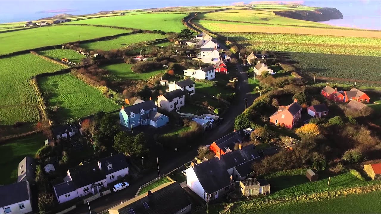 Gateholm, Marloes- aerial footage