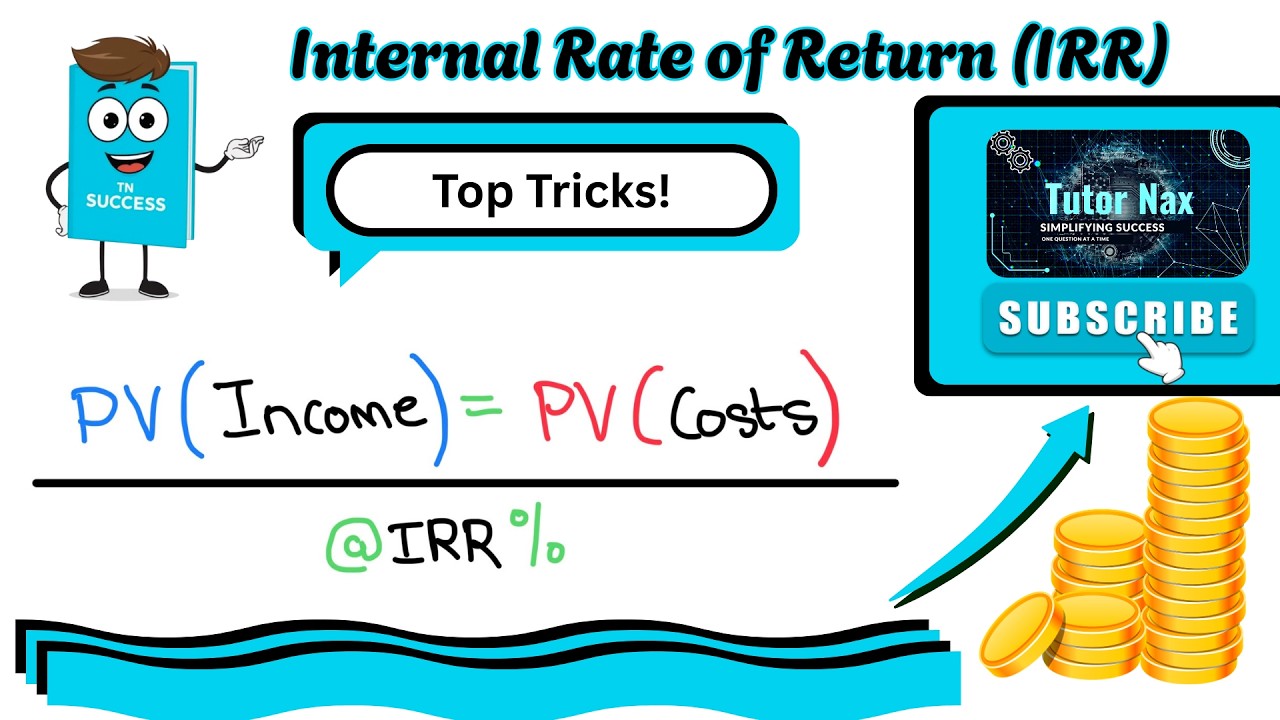 Internal Rate of Return (IRR) | Top Tricks You Must Know | Financial Mathematics