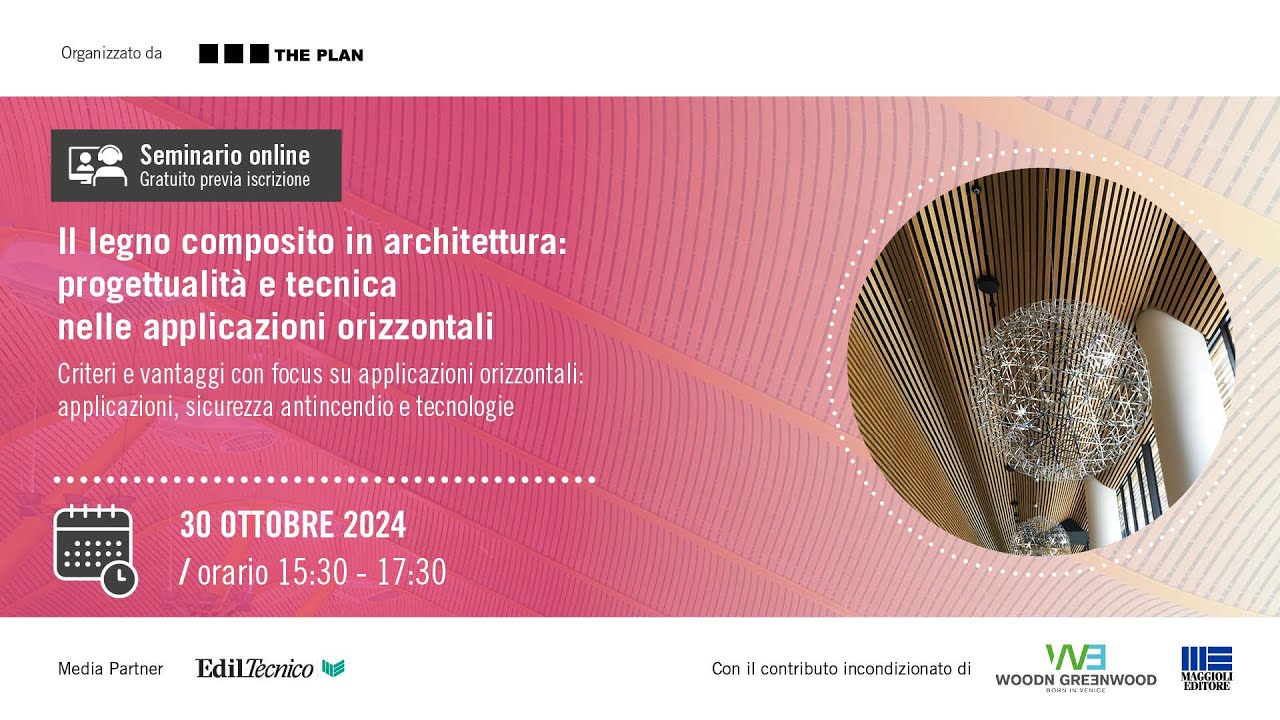 Il Legno Composito in Architettura:  progettualità e tecnica nelle applicazioni orizzontali