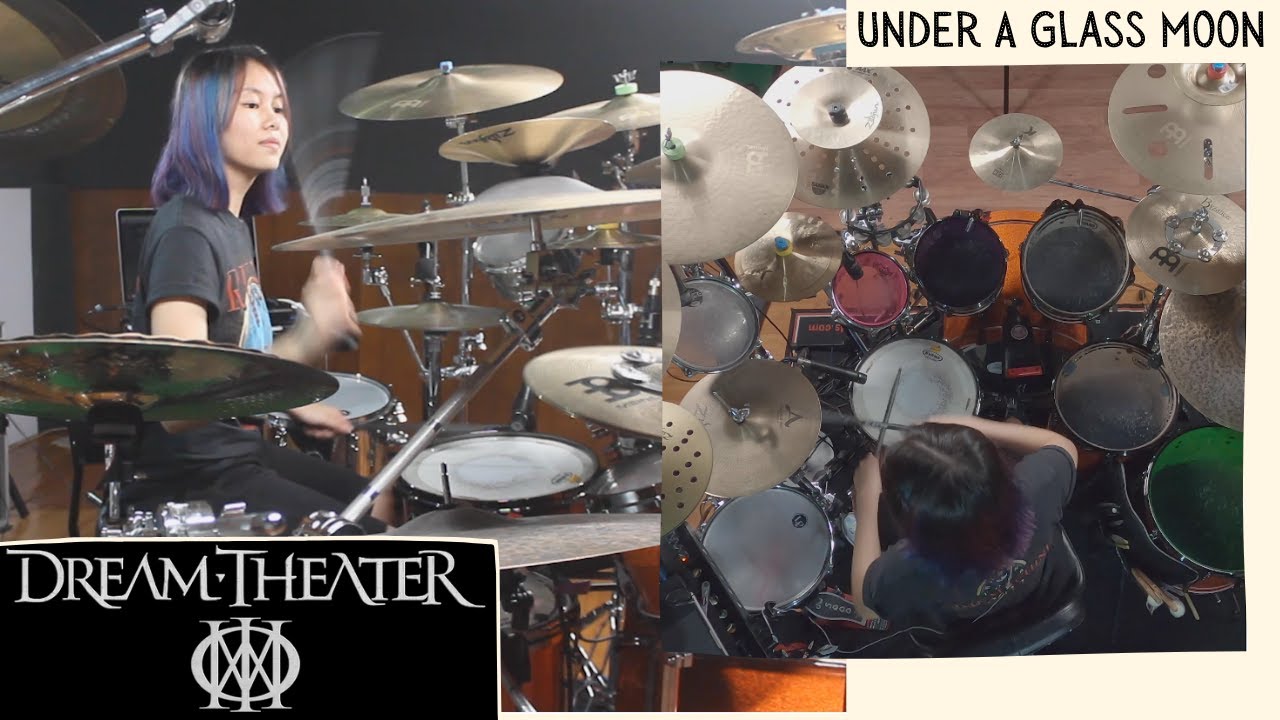 Dream Theater ~ Under A Glass Moon | Drum cover by Kalonica Nicx