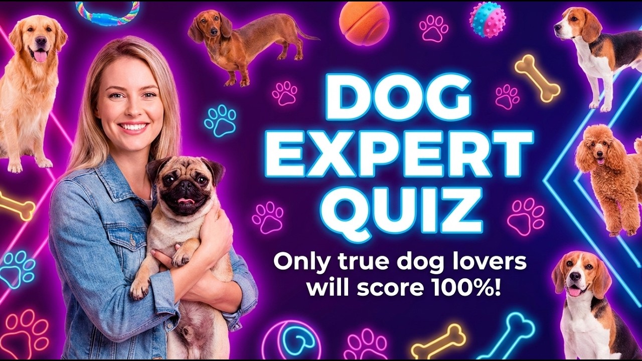 DOG EXPERT QUIZ: How Well Do You Know Man’s Best Friend? 🐶🦴🧠